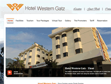 Tablet Screenshot of hotelwesterngatz.com